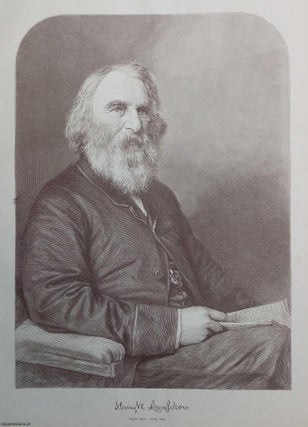 Henry Longfellow. Born 1807. Died 1882. A portrait, and a. PORTRAIT.