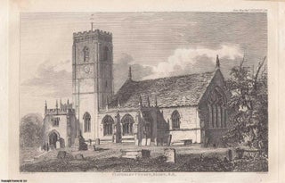 Item #363063 Claverley Church, Shropshire. An original article from the Gentleman's Magazine,...