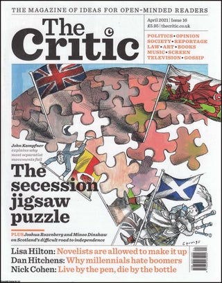 Item #363361 The Critic. April 2021. Issue 16. The Magazine for Open Minded Readers. Writers...