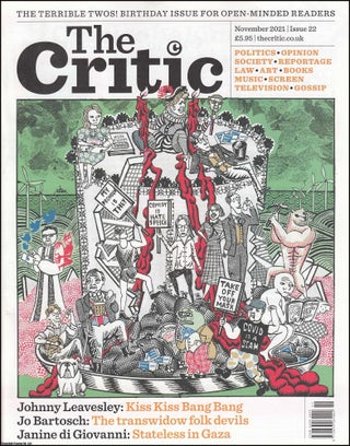 Item #363363 The Critic. November 2021. Issue 22. The Magazine for Open Minded Readers. Writers...