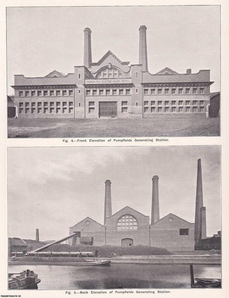 Item #363448 The Supply of Electrical Energy in Liverpool. An original article from Engineering,...