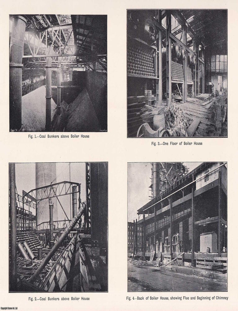 Item #363454 96th Street Electric Power Station, New York. An original article from Engineering,...