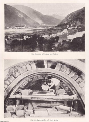 The Simplon Tunnel. An original article from Engineering, 1904.