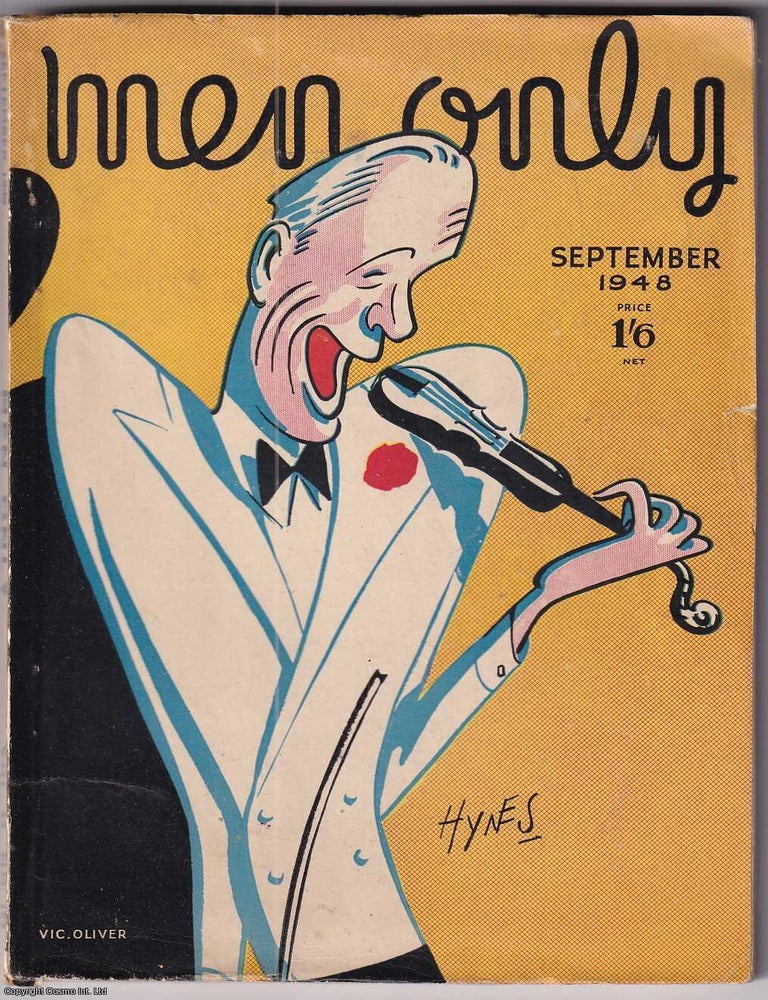 Item #363528 Vic. Oliver, colour cover illustration by Edward S. Hynes. Men Only Incorporating The Strand Magazine. September 1948. Vol.39. no.153. Edward S. Hynes.