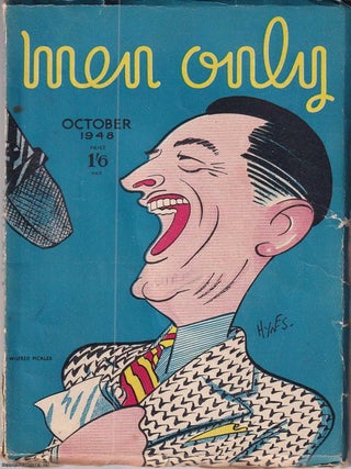 Wilfred Pickles, colour cover illustration by Edward S. Hynes. Men Only Incorporating The Strand. Edward S. Hynes.