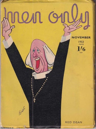 Red Dean, colour cover illustration by Edward S. Hynes. Men Only Incorporating The Strand. Edward S. Hynes.