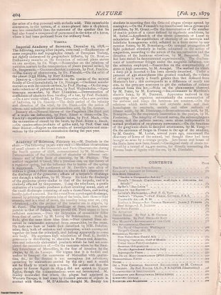The Pic du Midi Observatory, pp390-394 in Nature, Volume 19, Number 487. Nature. A Weekly Journal of Science. Thursday, February 27, 1879.