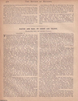 Tolstoi's Message Reconsidered: His Teaching in Argument and Allegory. Edited by W.T. Stead, 1895.