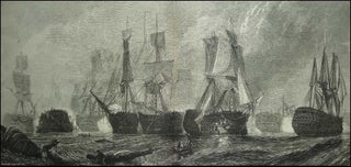 The Battle of Trafalgar, from the Picture by C. Stanfield. TRAFALGAR.