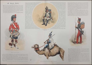 A group of 4 colour illustrations by Edouard Detaille, the. EDOUARD DETAILLE COLOUR PRINT.
