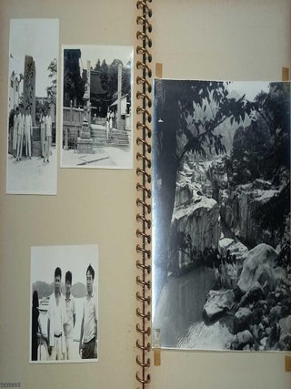 Japan, Kanagawa Prefecture to Gunma Prefecture, mid 1960s : 75 Original Black & White Real Photographs, all contained in an album, a number of them with hand written notes in Japanese. It appears to be a road trip from Kanagawa Prefecture to Gunma Prefecture, in the northern Kanto, though it may include other areas. See scans for details.