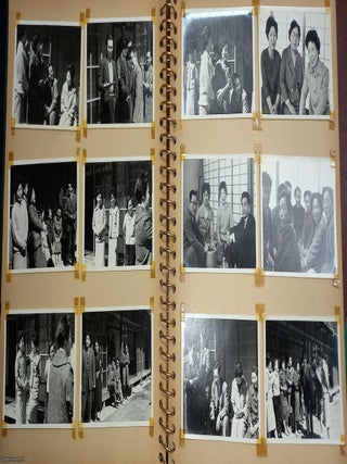 Japan, Shionoe onsen area, near Takamatsu City, and Mt. Yashima, 1960-61 : 64 Original Black & White Real Photographs, all contained in an album. A couple of the pages have hand written notes in Japanese at the top. This appears to have been an unnamed company outing to the Shionoe onsen area, near Takamatsu City, and Mt. Yashima.