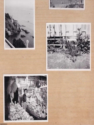 Japanese life c. 1955-1975 : Original Real Photographs. 7 colour and 64 Original Black & White photographs, all contained in an album. Likely taken in a wide variety of places, but certainly including Nagasaki Prefecture, and Himeji Castle in Hyogo Prefecture.