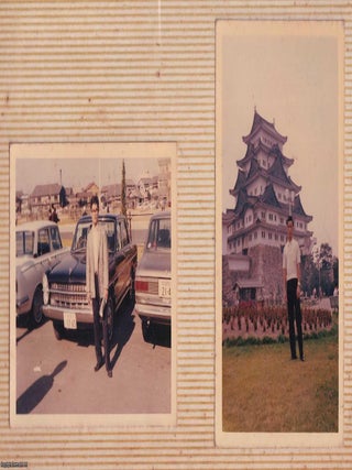 Japanese life c. 1955-1975 : Original Real Photographs. 7 colour and 64 Original Black & White photographs, all contained in an album. Likely taken in a wide variety of places, but certainly including Nagasaki Prefecture, and Himeji Castle in Hyogo Prefecture.
