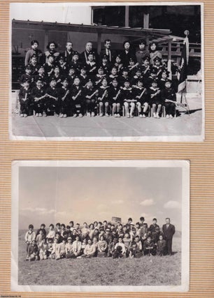 Japanese life c. 1955-1975 : Original Real Photographs. 7 colour and 64 Original Black & White photographs, all contained in an album. Likely taken in a wide variety of places, but certainly including Nagasaki Prefecture, and Himeji Castle in Hyogo Prefecture.