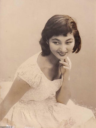 Kimono Costume Japanese Portraits, Real Photographs. A collection of 5 single person photographs, each mounted in individual folders, with tissue guards: Saito Photo Studio Takai (x2); Ikegami Photo Studio; Hirayama Photo Museum Ogikubo; Shinjuku Station Building Photography Rainbow Hall.