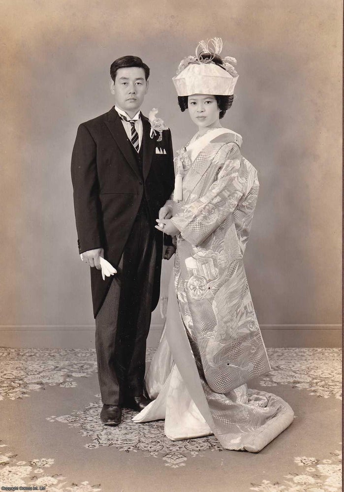 Item #364110 Japanese Traditional Weddings, Real Photographs; 7 in traditional Kimono costume,...
