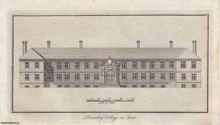 Item #364219 Bromley College, in Kent. An engraving, with an account of the Institution. An...