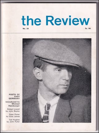 The Review. Number 24, December 1970. A Magazine of Poetry and Criticism. Contents include Poets of East Germany. See pictures for details of contents. Published by The Review 1963.