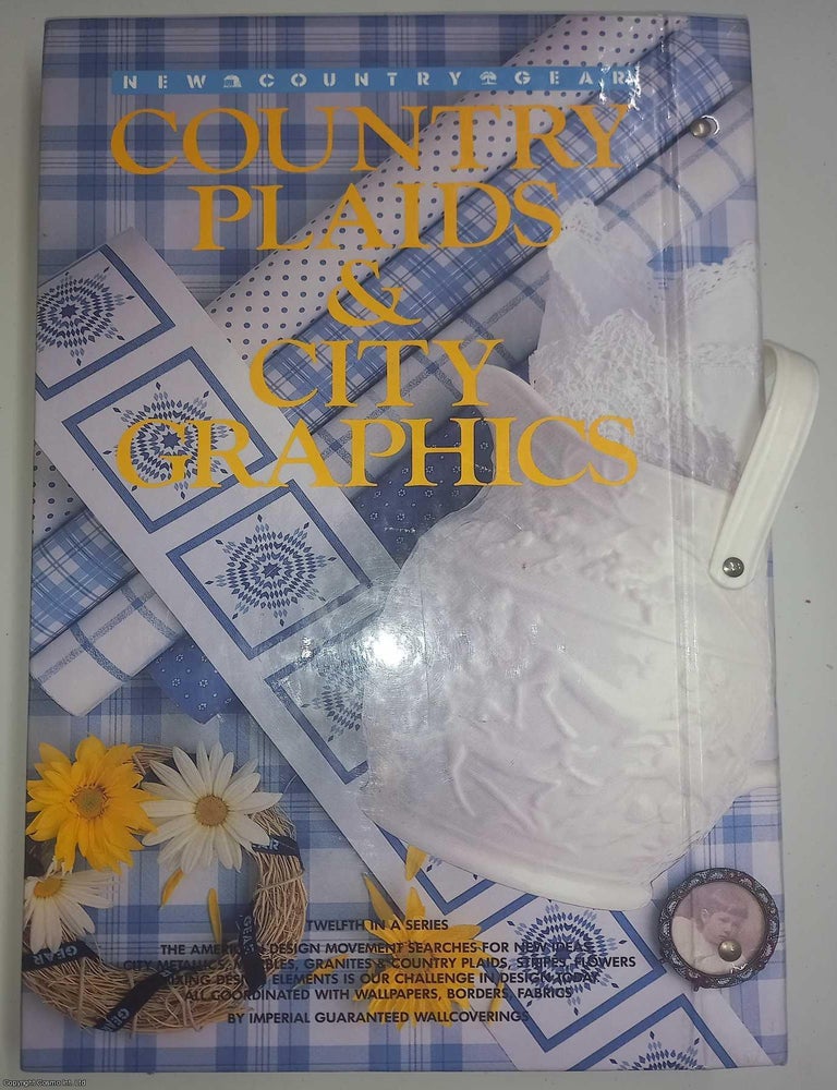 Item #364326 Wallpapers, Borders, & Fabrics. The American Design Movement : City Metallics, Marbles, Granites & Country Plaids, Stripes, and Flowers. A book of samples by Imperial Guaranteed Wallcoverings, c. 1986. Art, Design.