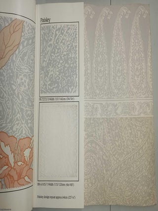 Sanderson. Co-related Wallpapers and fabrics. Serpentine. A giant album of wallpapers, friezes, borders, fabrics and voiles.