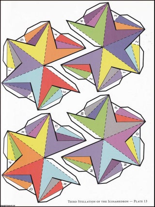 Polyhedra. Cut and Assemble Icosahedra. Twelve Models in White and Colour. Published by Dover Publications 2011.