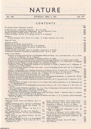Item #364506 The Nuclear Power Programme in Britain, in Nature, Volume 179, Number 4562. Nature,...