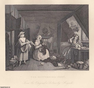 Item #364632 William Hogarth : The Distressed Poet. Enchanted, impressed, inspired, he is...