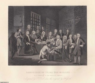Item #364641 William Hogarth : Fleet Prison. Examination of Bambridge the Warden for Murder...