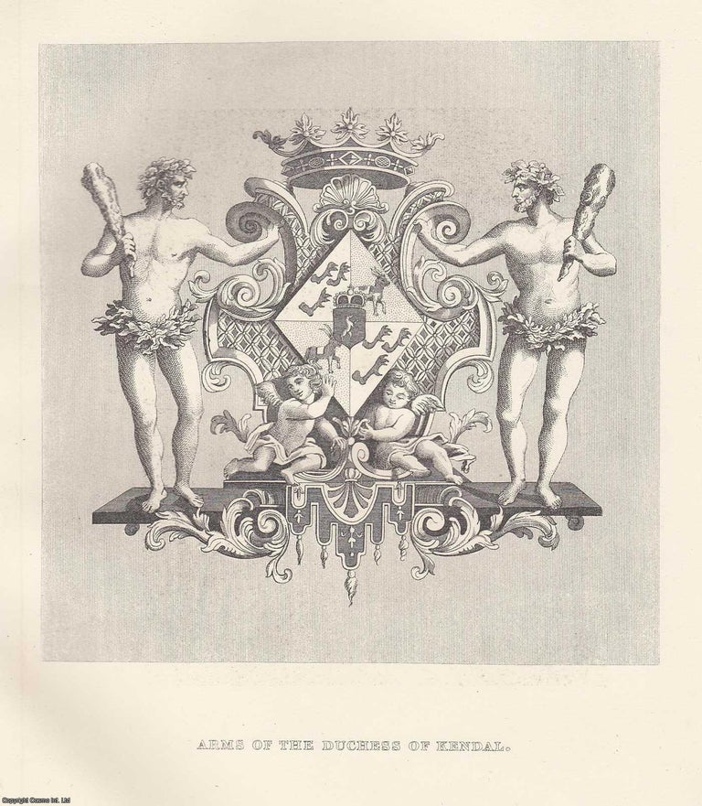Item #364656 William Hogarth : The Man of Taste; Arms of the Duchess of Kendal; The Shrimp Girl;...