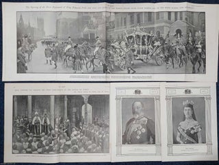 The Cornonation of Edward VII, & his first Opening of. EDWARD VII.