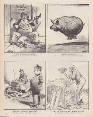 1930 Cartoons of the Month : A collection of political. Albert Shaw.