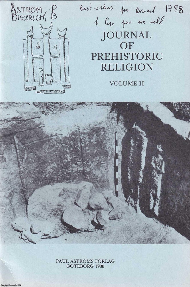 Item #365122 Journal of Prehistoric Religion. Volume 2. See pictures for content detail....
