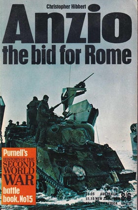 Anzio. The Bid for Rome. Purnell's History of the Second. Christopher Hibbert.