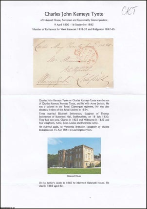Item #365927 Charles John Kemeys Tynte of Halsewell House, Somerset and Kevanmably...