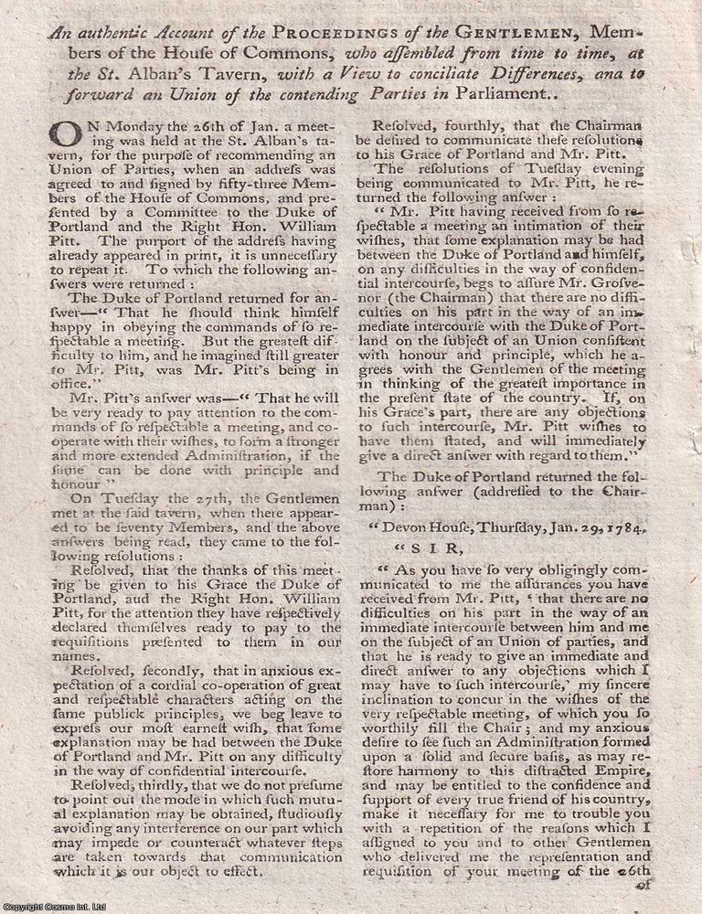Item #365989 The St. Alban's Mediation Group, to conciliate Differences, and to forward an...