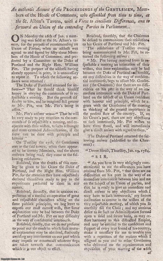 Item #365989 The St. Alban's Mediation Group, to conciliate Differences, and to forward an...