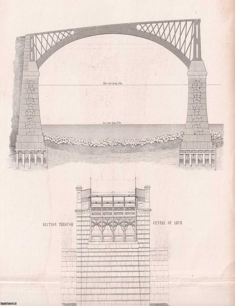 Item #366138 Particulars of the Construction of the Lary Bridge, near Plymouth. An original...