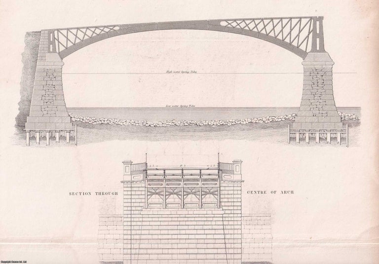 Item #366138 Particulars of the Construction of the Lary Bridge, near Plymouth. An original...