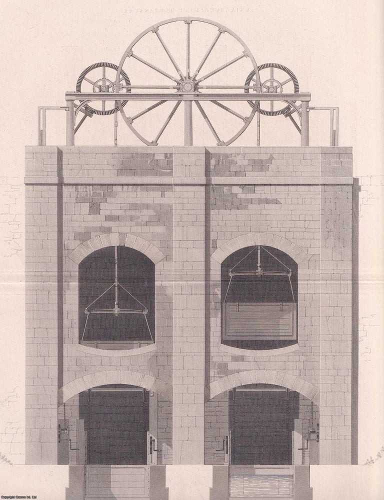 Item #366174 Description of the Perpendicular Lifts for passing Boats from one Level of Canal to...