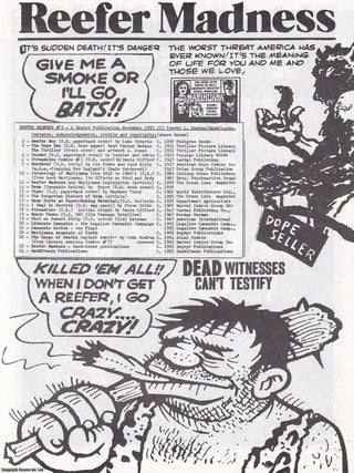 Reefer Madness. Issue #9. Inspired by Harry Anslinger & Bob Calvert ...