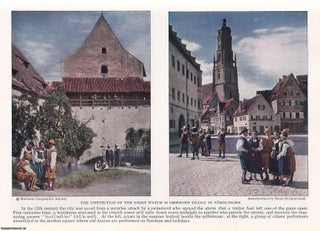 Item #366894 Renascent Germany. An original article from the National Geographic Magazine, 1928....