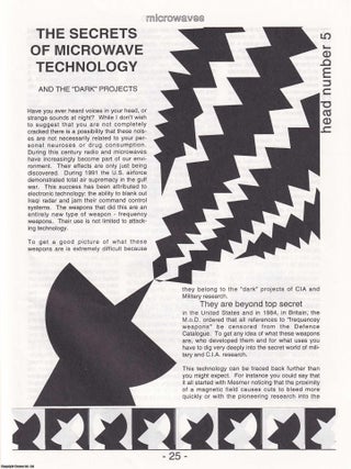 Head Magazine, The Magic Issue. No 5. : Magick; Human Sacrifice; How to Raise the Dead; Cats and Magic; Kaos, and more.
