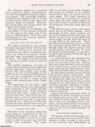 How the World is Fed, a Practical Analysis of the Food Supply of the World. An original article from the National Geographic Magazine, 1916.