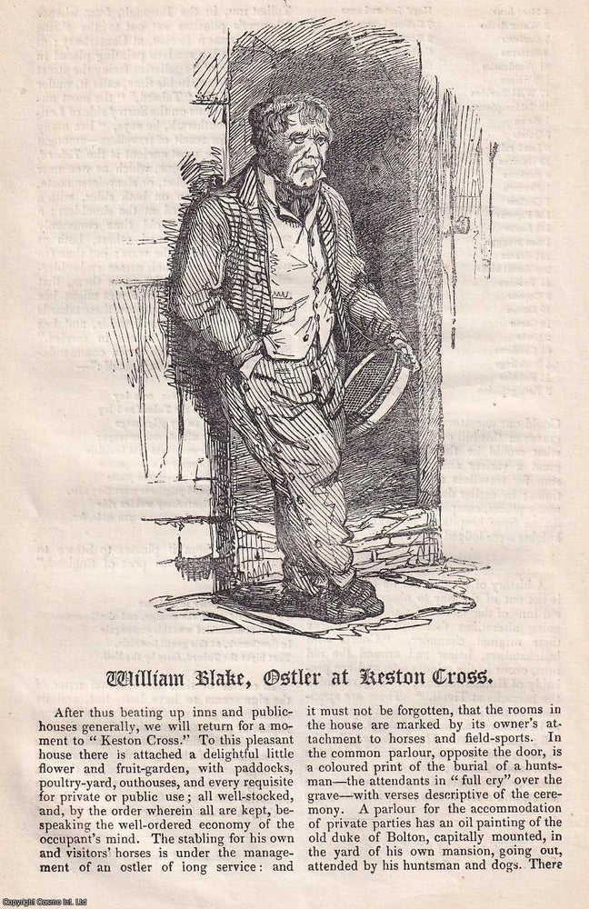 Item #367344 William Blake, Ostler at Keston Cross, WITH An account of Keston Cross. An original...