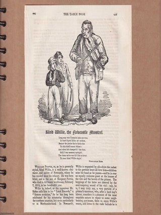Scrapbook featuring William Hone's Every Day Book and Table Book, c. 1827. A modern scrapbook, featuring numerous woodcuts and short articles from this uncommon Dublin published newspaper.