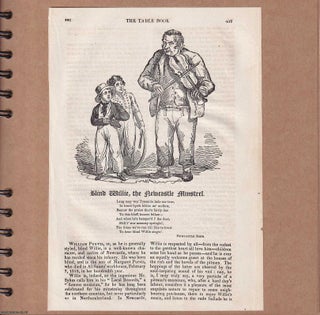 Scrapbook featuring William Hone's Every Day Book and Table Book, c. 1827. A modern scrapbook, featuring numerous woodcuts and short articles from this uncommon Dublin published newspaper.