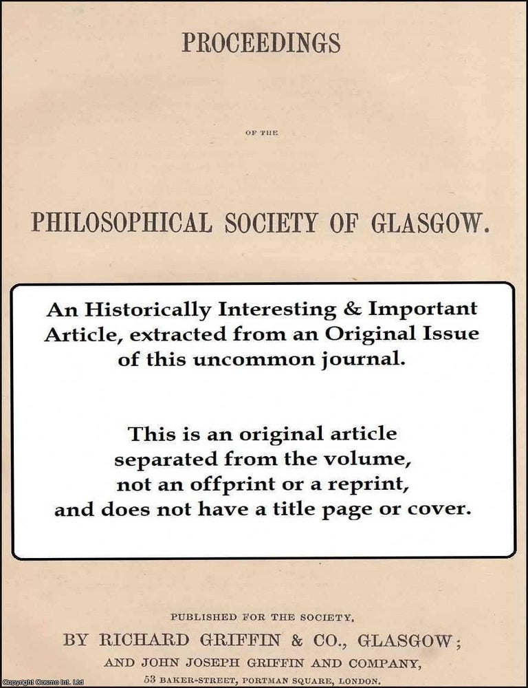 Item #367674 The By-Products of The Blast Furnace. An original article from the Proceedings of...