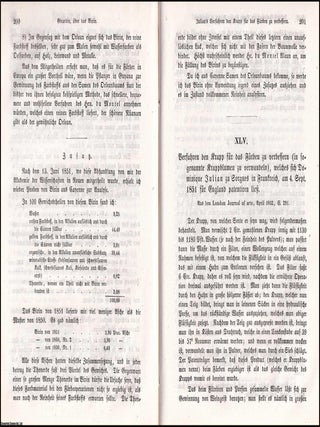 Polytechnisches Journal. Eine Zeitschrift zur Verbreitung gemeinntziger Kenntnisse im Gebiet der Naturwissenschaft, der Chemie, der Pharmacie, der Manufacturen, Fabriken, Knste, Gewerbe, der Handlung, der Haus- und Landwirtschaft etc. Hrsg. von Dr. J. G. Dingler und Dr. E. M. Dingler : Translates as Polytechnic Journal. A magazine for the dissemination of non-profit knowledge in the fields of natural science, chemistry, pharmacy, manufactures, factories, arts, trades, business, home and agriculture, etc. Edited by Dr. J. G. Dingler and Dr. E.M. Dingler.