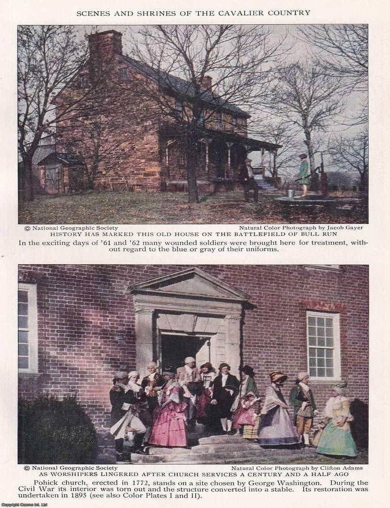 Item #368628 Viginia; A Commonwealth that has come back from the catastrophes of the civil war. By William Joseph Showalter. An original article from the National Geographic Magazine, 1929. VIRGINIA.